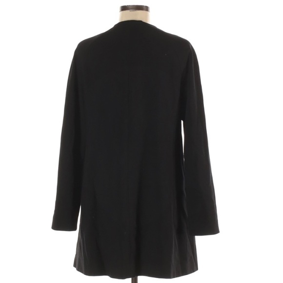 Estelle & Finn size 8 Vintage 90’s black A-line warm lined button up dress coat - Picture 2 of 13